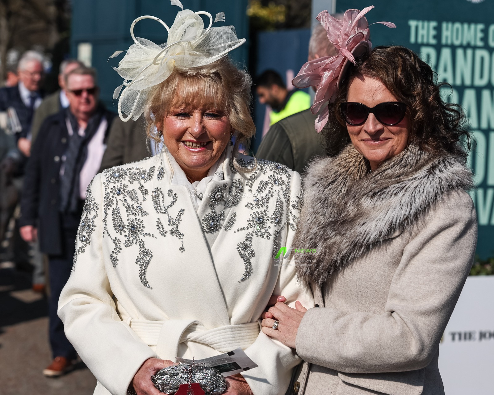 Racegoers arrive on day one during the Randox Grand National 2025 Day 1 Opening Day at Aintree Racecourse, Liverpool, United Kingdom, 3rd April 2025

(Photo by Mark Cosgrove/News Images)