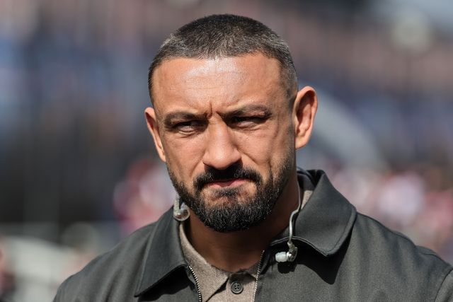 Hull KR captain Elliot Minchella during the Betfred Challenge Cup Quarter Final match Wakefield Trinity vs Wigan Warriors at DIY Kitchens Stadium, Wakefield, United Kingdom on 12 April 2026

(Photo by Mark Cosgrove/News Images)