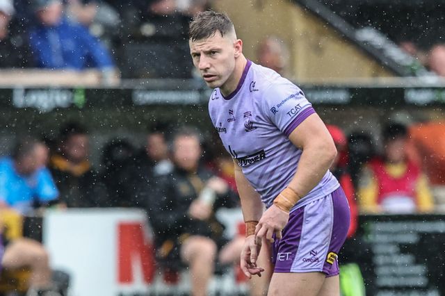 George Williams of Warrington Wolves during the Betfred Super League round 19 match Castleford Tigers vs Warrington Wolves at The Mend-A-Hose Jungle, Castleford, United Kingdom, 20th July 2025

(Photo by Alfie Cosgrove/News Images)