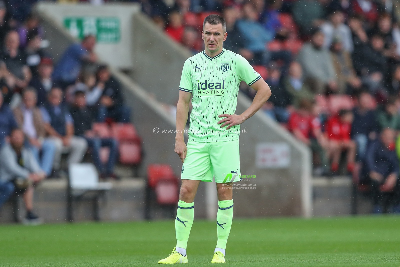 Jed Wallace #7 of West Bromwich Albion during the Pre-season friendly match Cheltenham Town vs West Bromwich Albion at The Completely-Suzuki Stadium, Cheltenham, United Kingdom, 18th July 2023

(Photo by Gareth Evans/News Images)