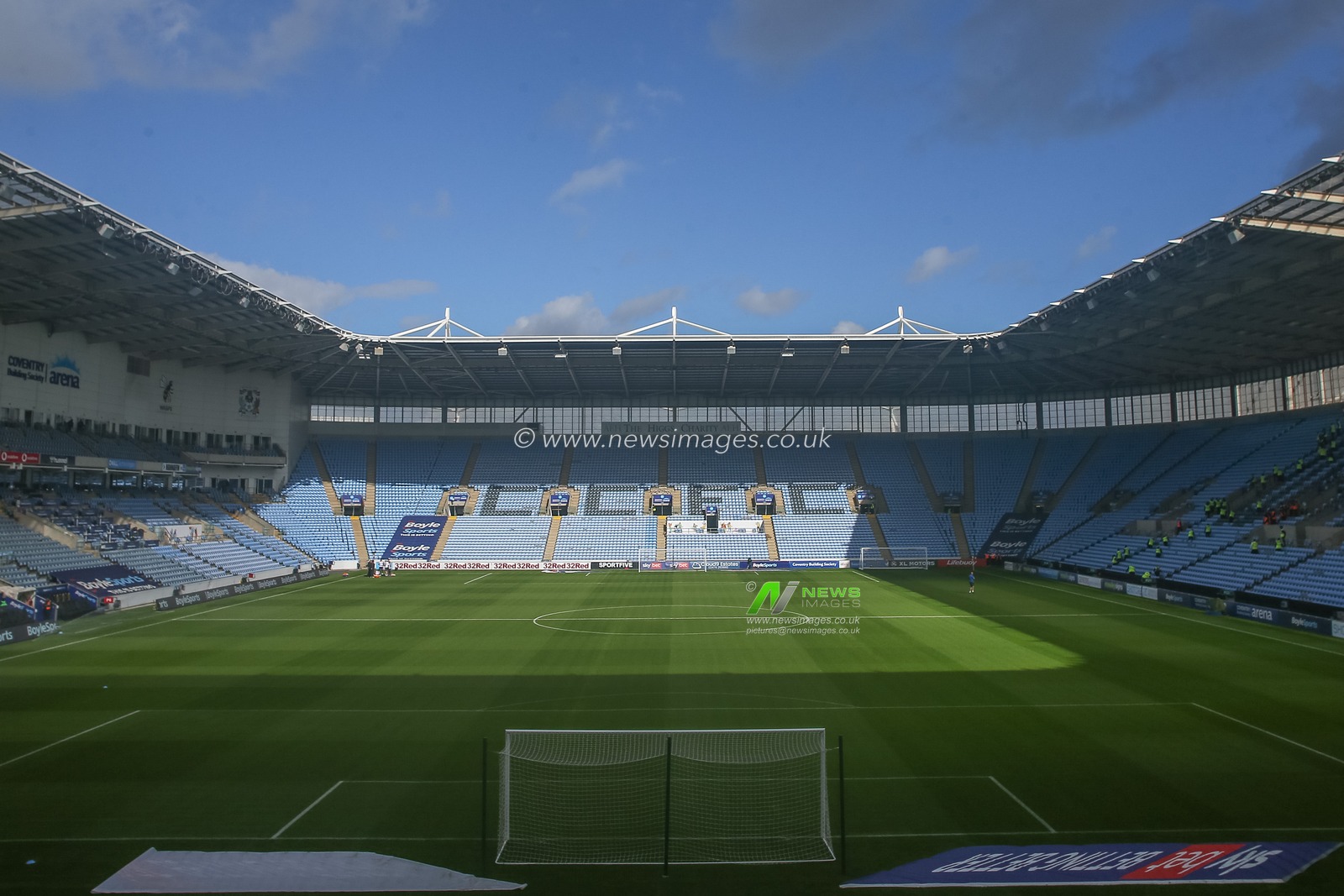 General view inside of the Coventry Building Society Arena, home of Coventry City ahead of the Sky Bet Championship match Coventry City vs Middlesbrough at Coventry Building Society Arena, Coventry, United Kingdom, 1st October 2022

(Photo by Gareth Evans/News Images)