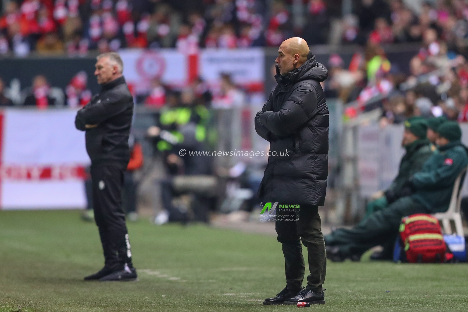 Pep Guardiola manager of Manchester City during the Emirates FA Cup Fifth Round match Bristol City vs Manchester City at Ashton Gate, Bristol, United Kingdom, 28th February 2023

(Photo by Gareth Evans/News Images)