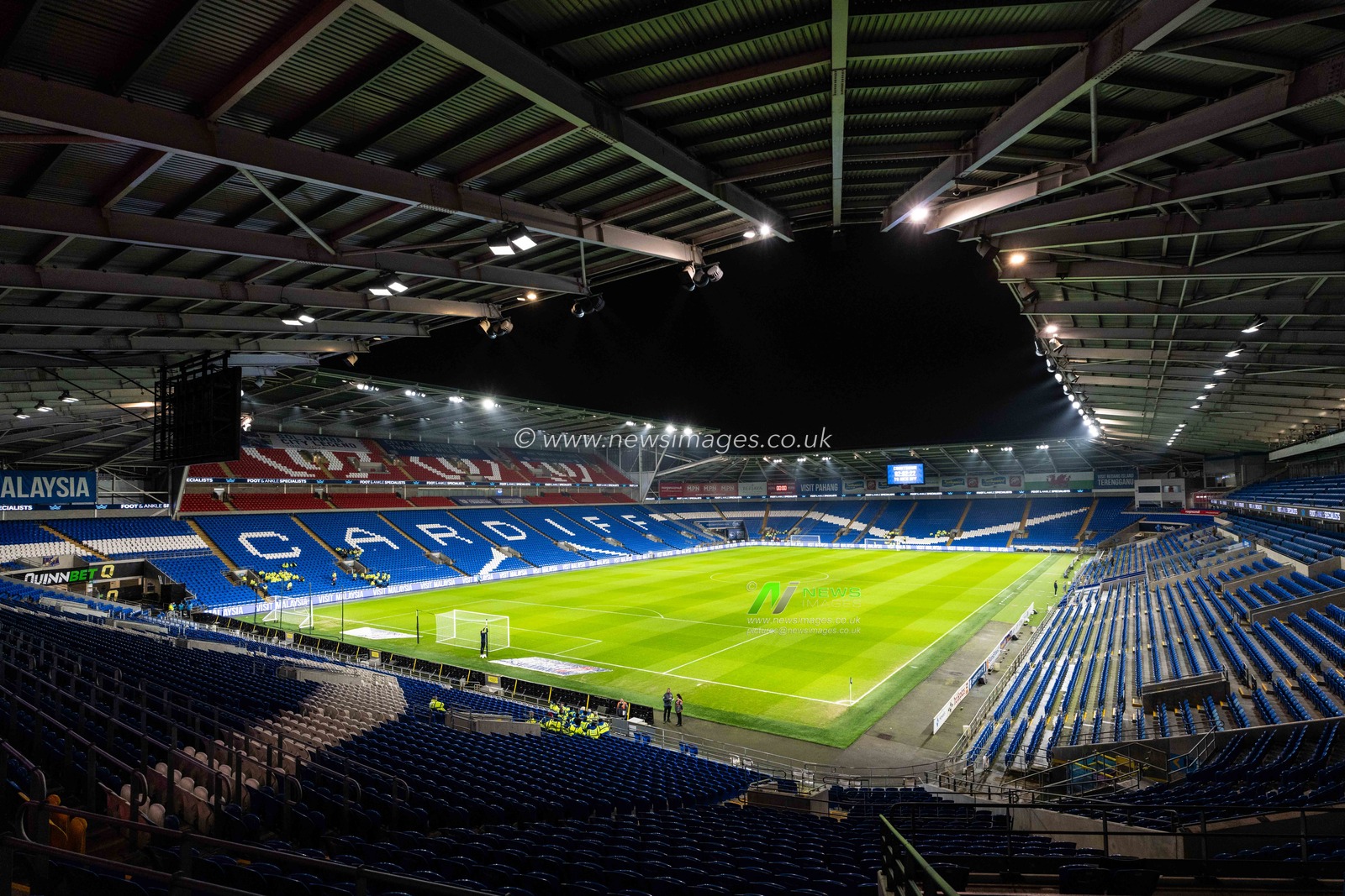 General view of Cardiff City Stadium ahead of the Sky Bet Championship match Cardiff City vs Watford at Cardiff City Stadium, Cardiff, United Kingdom, 14th January 2025

(Photo by Andrew Lewis/News Images)