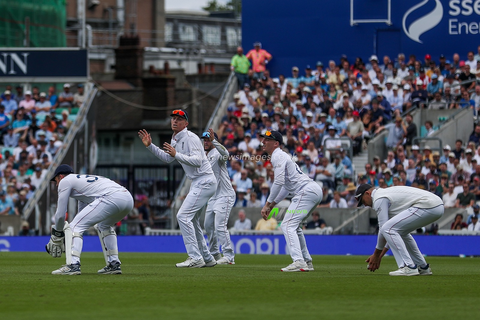 England slips in action during the 5th Rothesay Test Match Day 3 England vs India at The Kia Oval, London, United Kingdom, 2nd August 2025

(Photo by Izzy Poles/News Images)