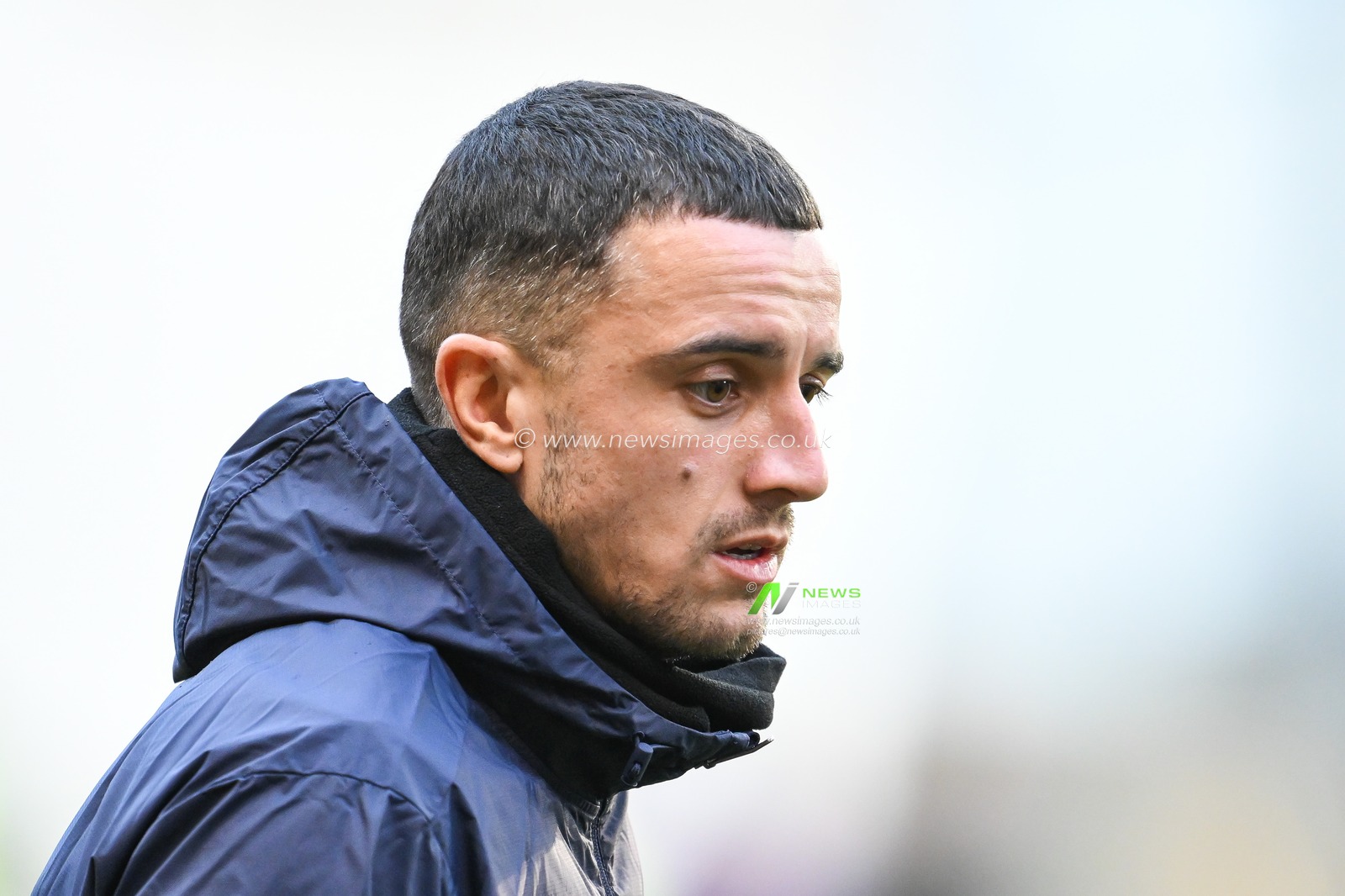 Oliver Norburn of Blackpool during the pre-game warmup ahead of the Sky Bet League 1 match Blackpool vs Stevenage at Bloomfield Road, Blackpool, United Kingdom, 21st December 2024

(Photo by Craig Thomas/News Images)