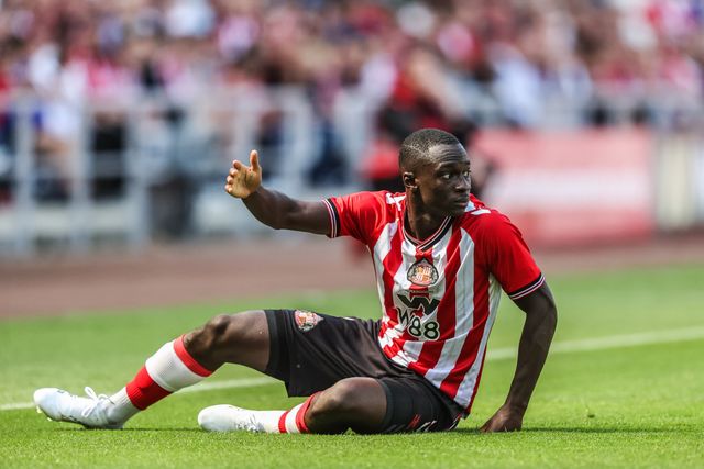 Habib Diarra of Sunderland during the Pre-season friendly match Sunderland vs Real Betis at Stadium Of Light, Sunderland, United Kingdom, 2nd August 2025

(Photo by Alfie Cosgrove/News Images)