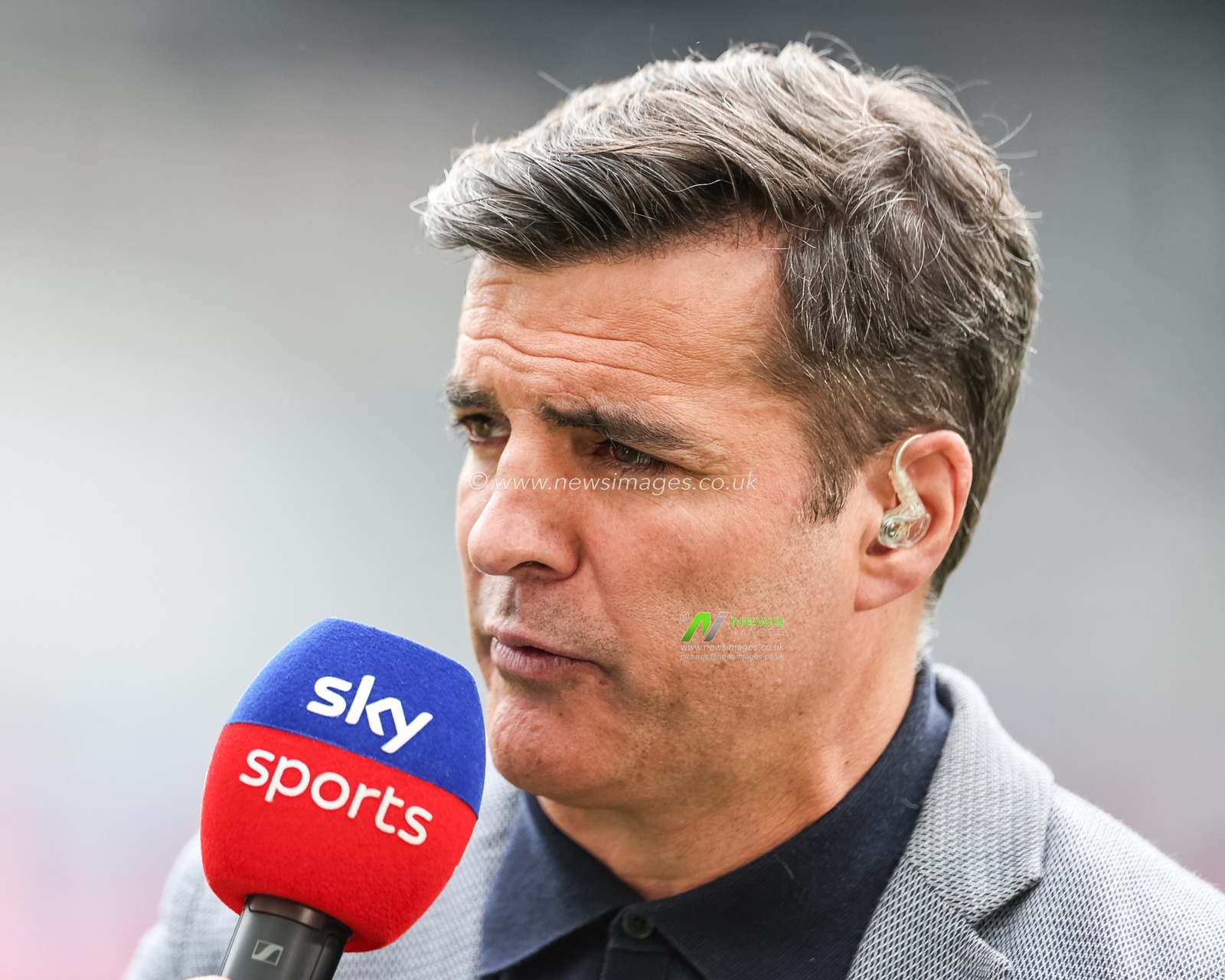 Brian Carney of Sky Sports Rugby League during the Betfred Magic Weekend 2025 match Huddersfield Giants vs Hull FC at St. James's Park, Newcastle, United Kingdom, 4th May 2025

(Photo by Mark Cosgrove/News Images)