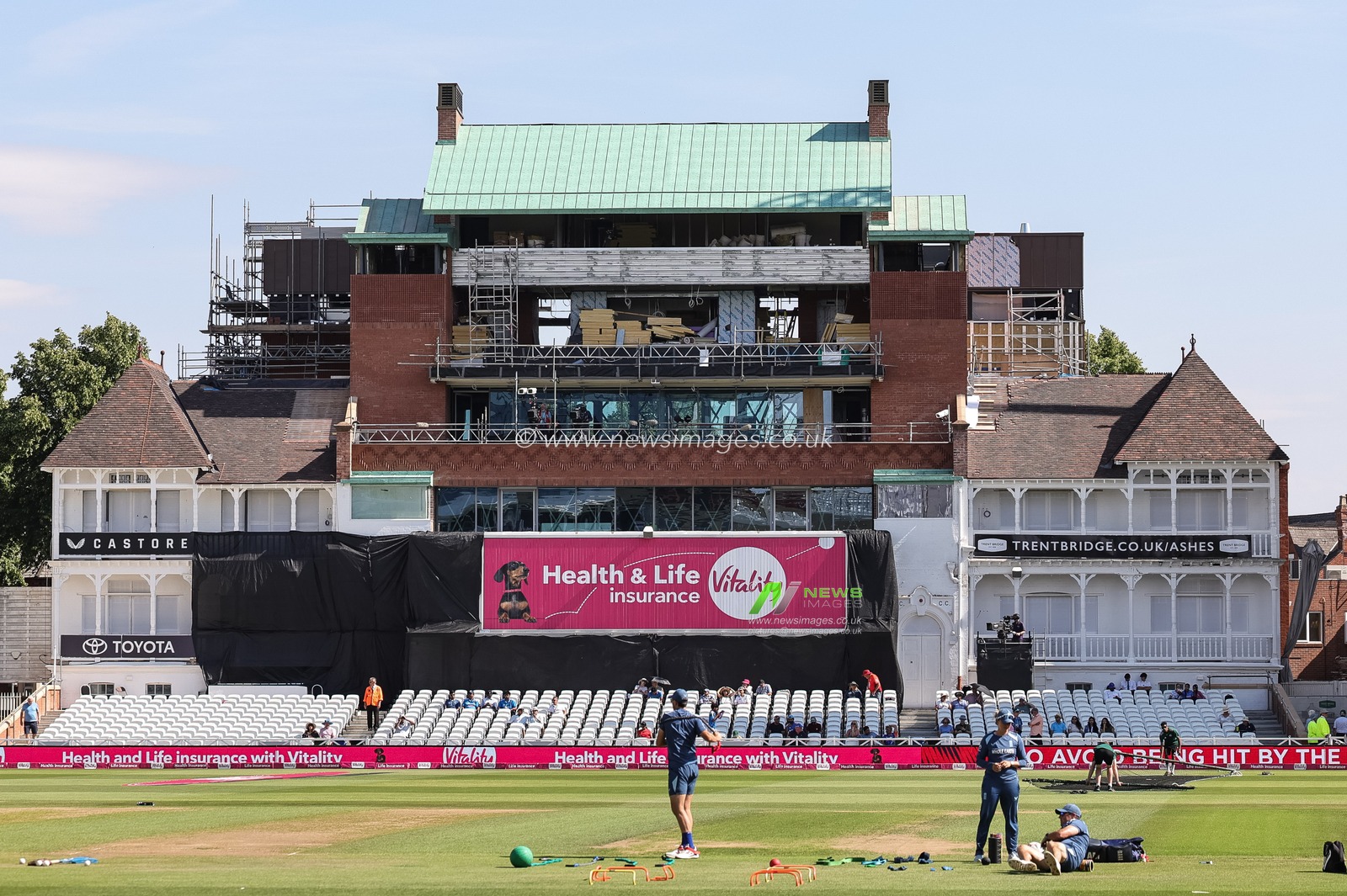 A general view of Stuart Broad End during the Third Vitality T20 International match England vs India at Trent Bridge, Nottingham, United Kingdom on 07 July 2026

(Photo by Mark Cosgrove/News Images)