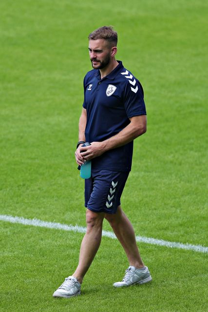 Connor Jones of Featherstone Rovers before the Betfred Championship match York City Knights vs Featherstone Rovers at LNER Community Stadium, York, United Kingdom, 29th June 2025

(Photo by Sam Eaden/News Images)