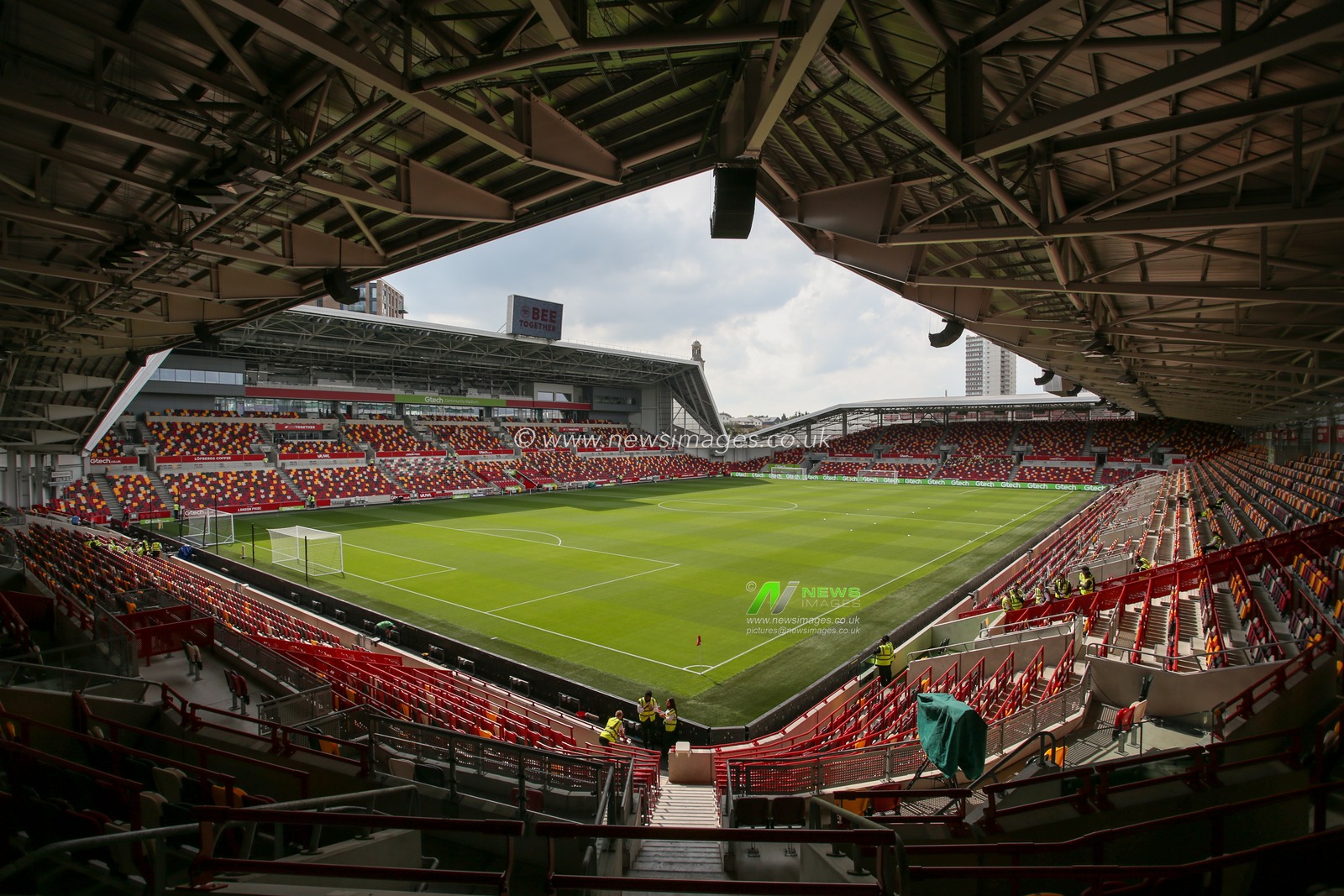 A general view of the stadium before the Premier League match Brentford vs Leeds United at Brentford Community Stadium, London, United Kingdom, 3rd September 2022

(Photo by Arron Gent/News Images)