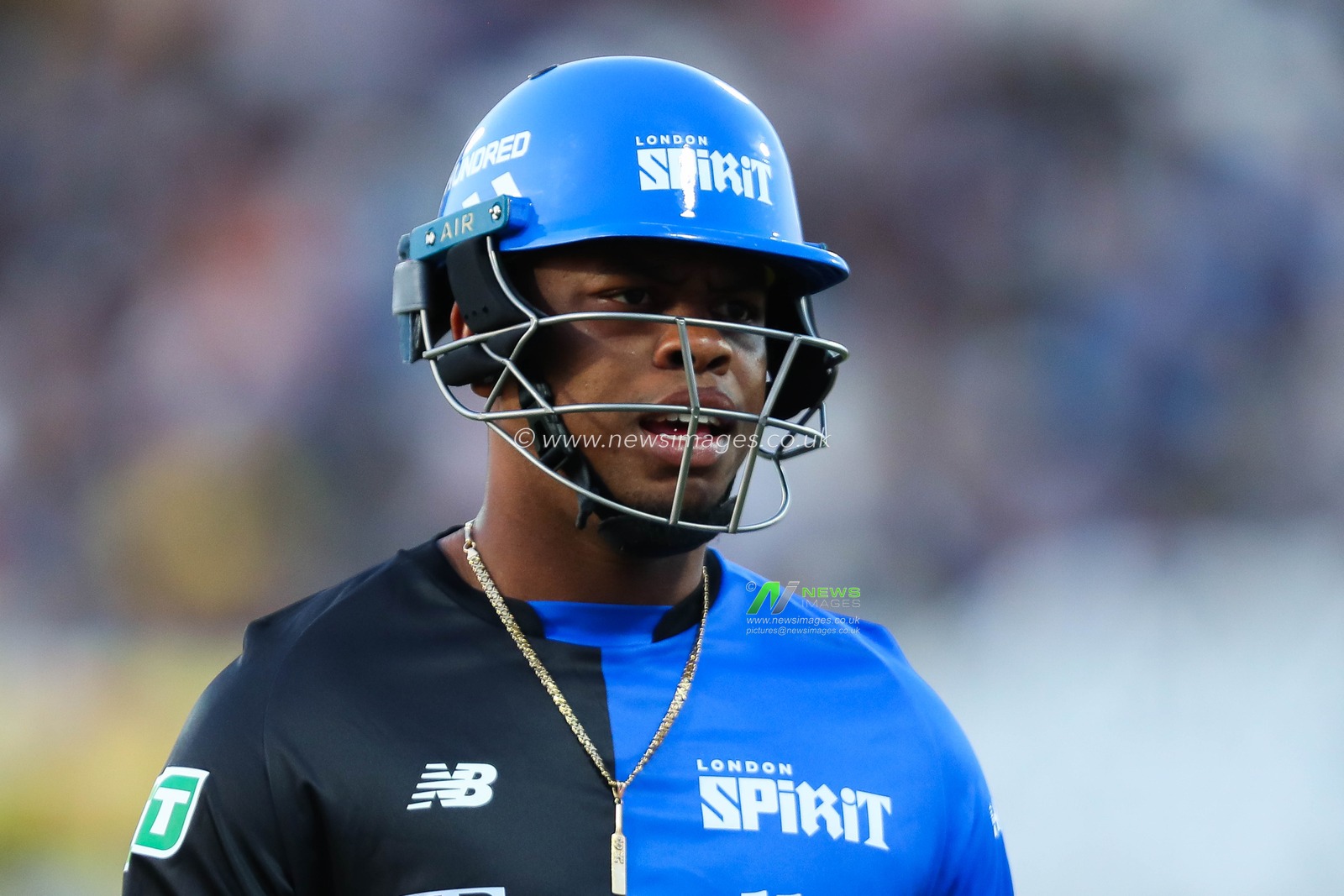 Shimron Hetmyer of London Spirit looks dejected following his dismissal during the The Hundred match Trent Rockets vs London Spirit at Trent Bridge, Nottingham, United Kingdom, 7th August 2024

(Photo by Izzy Poles/News Images)