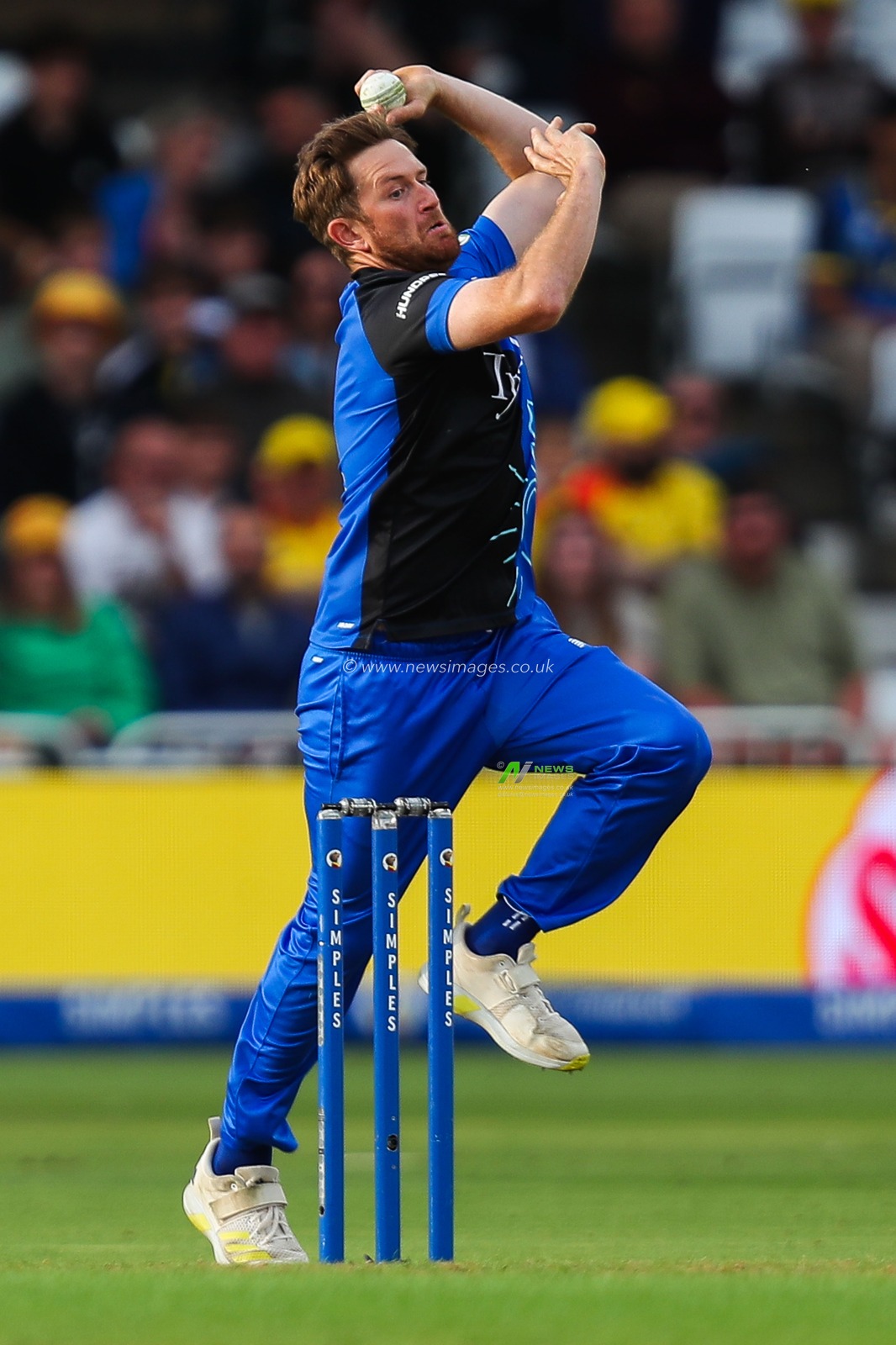 Liam Dawson of London Spirit bowls during the The Hundred match Trent Rockets vs London Spirit at Trent Bridge, Nottingham, United Kingdom, 7th August 2024

(Photo by Izzy Poles/News Images)