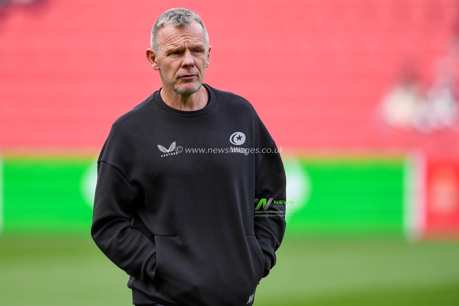 Mark McCall, Director of Rugby at Saracens during the Gallagher PREM match Bristol Bears vs Saracens at Ashton Gate, Bristol, United Kingdom on 09 May 2026

(Photo by Alex Williamson/News Images)