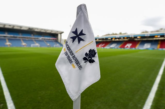 Blackburn Rovers corner flag at Ewood Park ahead of the Sky Bet Championship match Blackburn Rovers vs Coventry City at Ewood Park, Blackburn, United Kingdom on 17 April 2026

(Photo by Jorge Horsted/News Images)