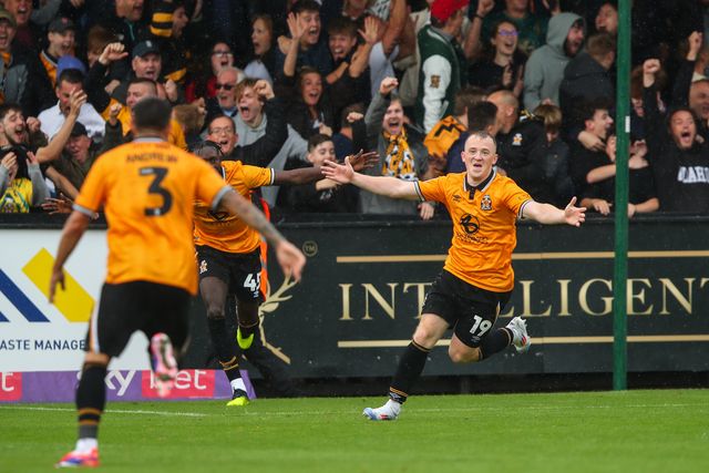 Sky Bet League 1 Cambridge United v Blackpool