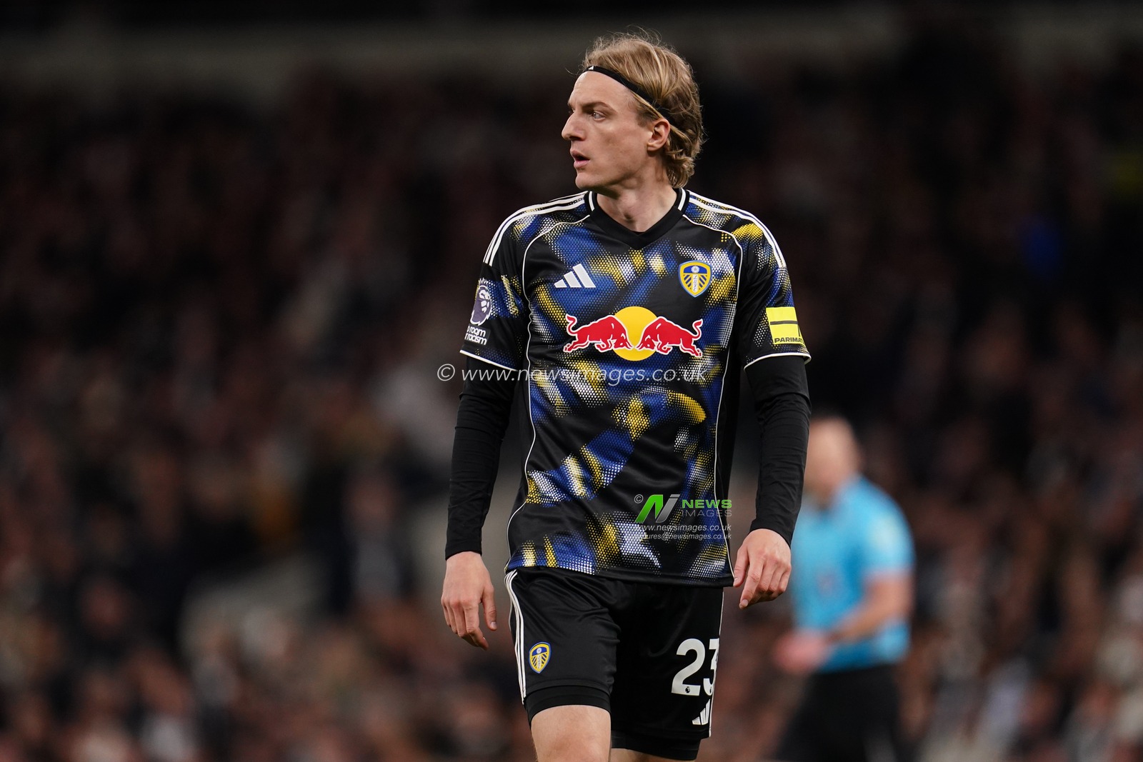 Sebastiaan Bornauw of Leeds United during the Premier League match Tottenham Hotspur vs Leeds United at Tottenham Hotspur Stadium, London, United Kingdom on 11 May 2026

(Photo by Harvey Murphy/News Images)