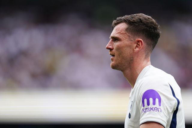 Andy Robertson of Tottenham Hotspur during the pre-season friendly match Tottenham Hotspur vs Hoffenheim at Tottenham Hotspur Stadium, London, United Kingdom on 15 August 2026

(Photo by Harvey Murphy/News Images)