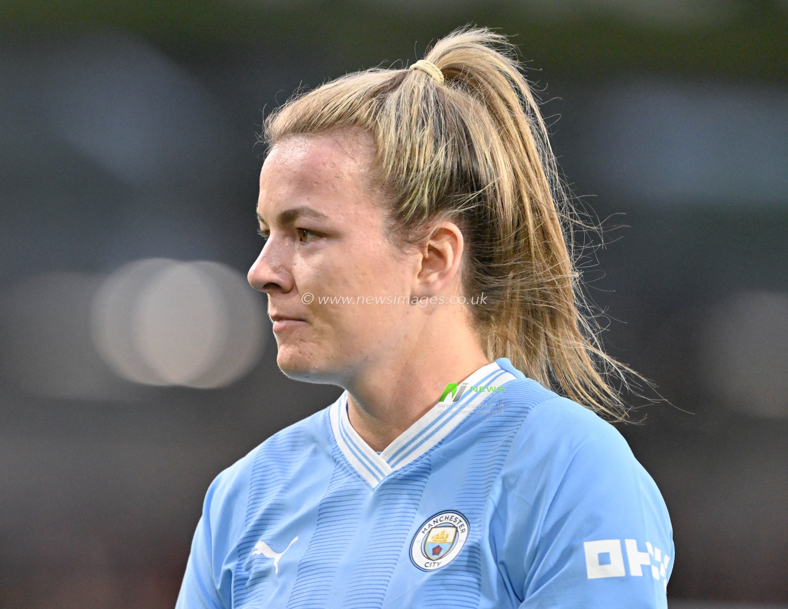Lauren Hemp of Manchester City Women, during the The FA Women's Super League match Manchester City Women vs Liverpool Women at Joie Stadium, Manchester, United Kingdom, 21st January 2024

(Photo by Cody Froggatt/News Images)