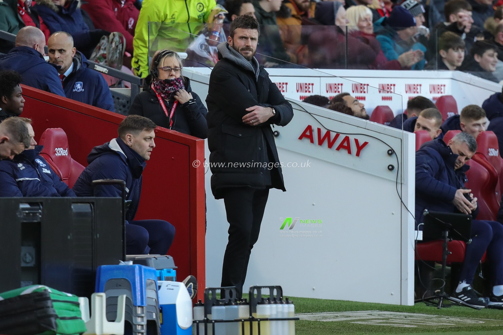 Michael Carrick manager of Middlesbrough during the Sky Bet Championship match Middlesbrough vs Millwall at Riverside Stadium, Middlesbrough, United Kingdom, 14th January 2023

(Photo by James Heaton/News Images)