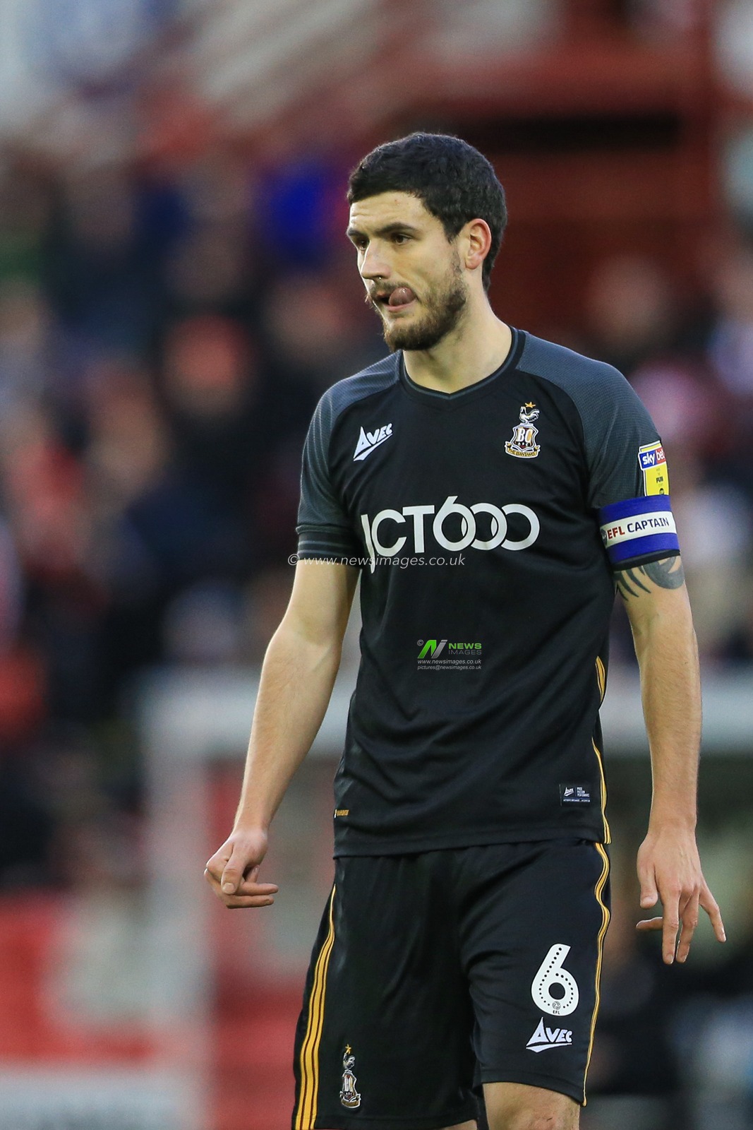 12th January 2019, Oakwell, Barnsley, England; Sky Bet League One, Barnsley vs Bradford City ; Anthony O'Connor (06) of Bradford City during the game 


Credit: Mark Cosgrove/News Images

English Football League images are subject to DataCo Licence