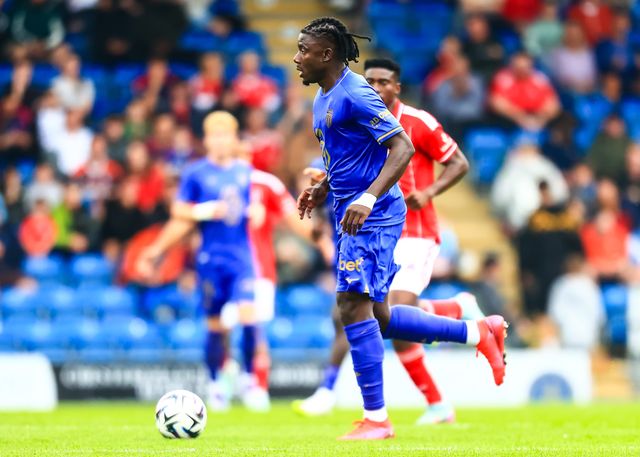 Mohammed Salisu of Monaco during the Pre-season friendly match Nottingham Forest vs Monaco at SMH Group Stadiumact Stadium, Chesterfield, United Kingdom, 19th July 2025

(Photo by Richard Bierton/News Images)