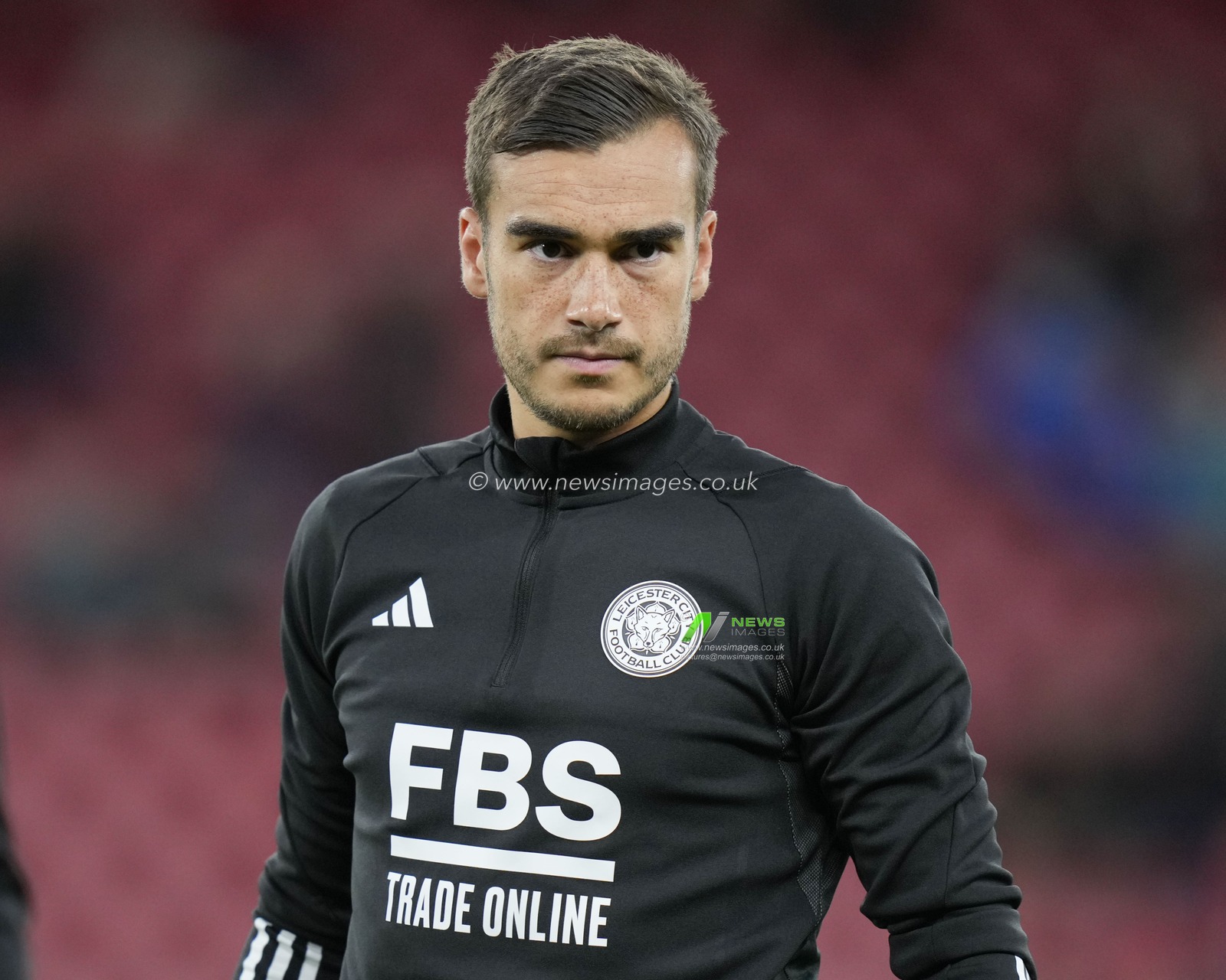 Harry Winks #8 of Leicester City warms up before the Carabao Cup Third Round match Liverpool vs Leicester City at Anfield, Liverpool, United Kingdom, 27th September 2023

(Photo by Steve Flynn/News Images)