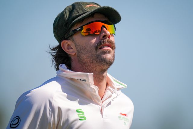 Ben Green of Leicestershire during Leicestershire County Cricket Club vs Nottinghamshire County Cricket Club in Country Cricket Division One Day 1 at Grace Road, Leicester, United Kingdom on 01 May 2026

(Photo by Maynard Manyowa/News Images)
