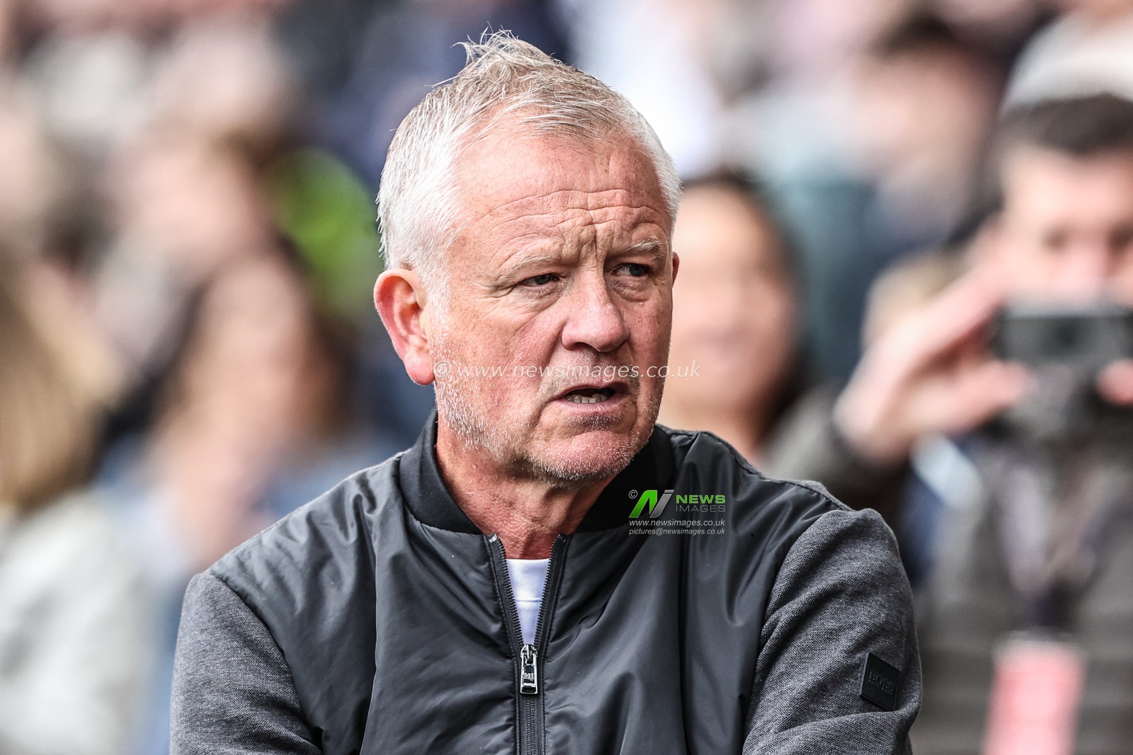 Chris Wilder manager of Sheffield United during the Sky Bet Championship match Sheffield United vs Blackburn Rovers at Bramall Lane, Sheffield, United Kingdom, 3rd May 2025

(Photo by Alfie Cosgrove/News Images)