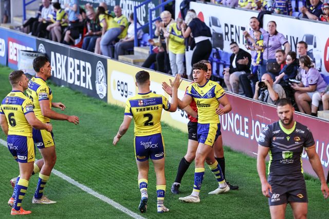 Betfred Super League Round 22 Warrington Wolves v Catalans Dragons