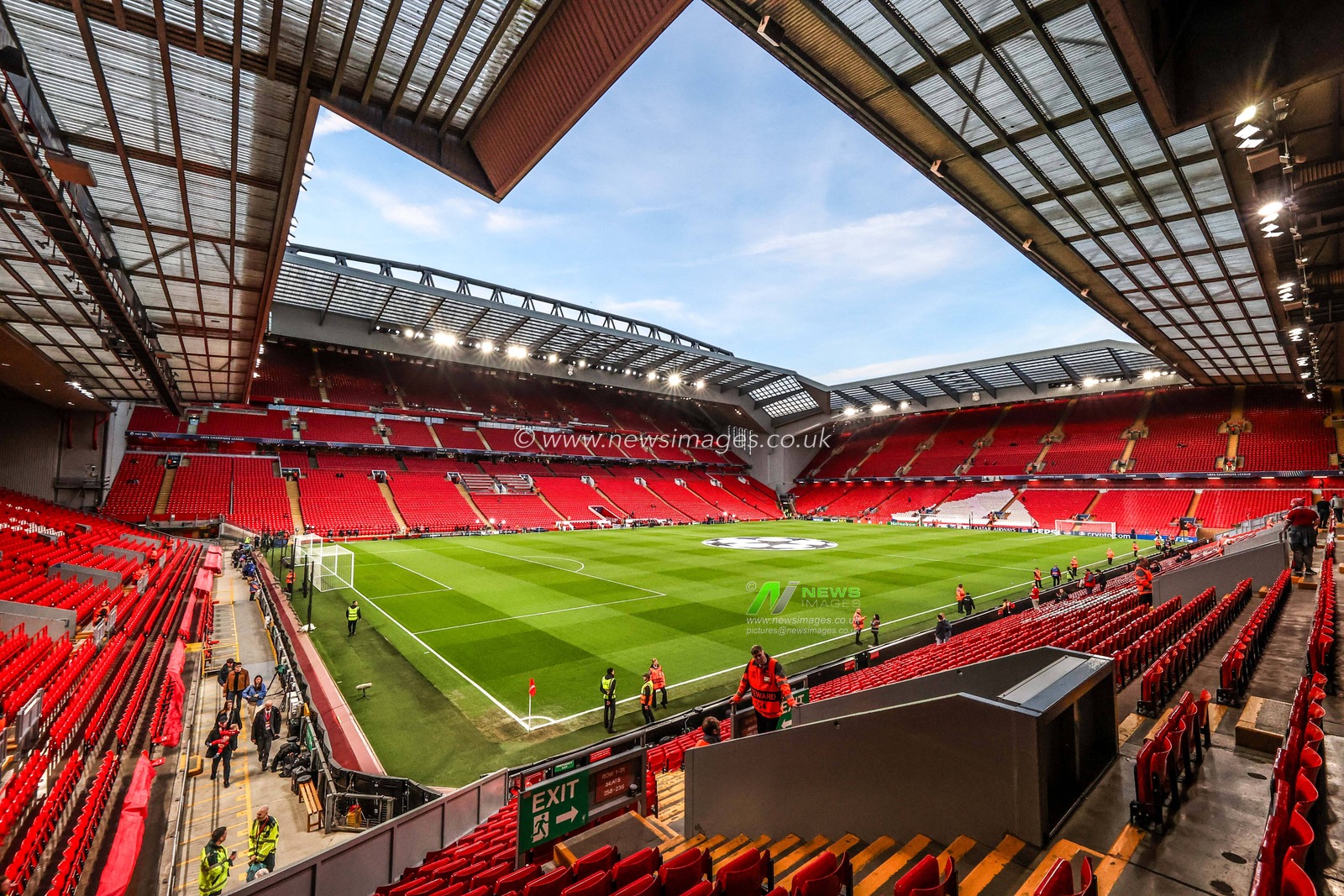 A general view of Anfield ahead of the UEFA Champions League last 16 second leg match Liverpool vs Galatasaray at Anfield, Liverpool, United Kingdom on 18 March 2026

(Photo by Alfie Cosgrove/News Images)