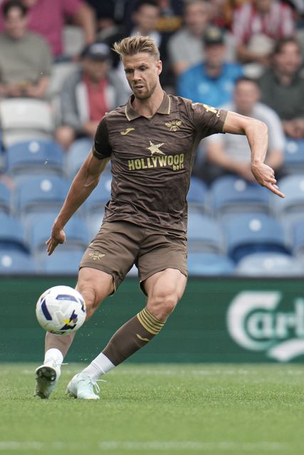 Kristoffer Ajer of Brentford during the Pre-season friendly match Queens Park Rangers vs Brentford at Kiyan Prince Foundation Stadium, London, United Kingdom, 2nd August 2025

(Photo by Harvey Murphy/News Images)