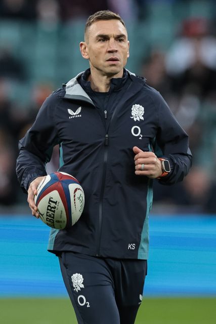 England coach Kevin Sinfield in the pre-game warm up during the Quilter Nations Series 2025 match England vs Argentina at Allianz Stadium, Twickenham, United Kingdom, 23rd November 2025

(Photo by Mark Cosgrove/News Images)

*** GER AUT SUI OUT ***