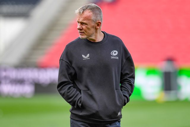 Mark McCall, Director of Rugby at Saracens during the Gallagher PREM match Bristol Bears vs Saracens at Ashton Gate, Bristol, United Kingdom on 09 May 2026

(Photo by Alex Williamson/News Images)