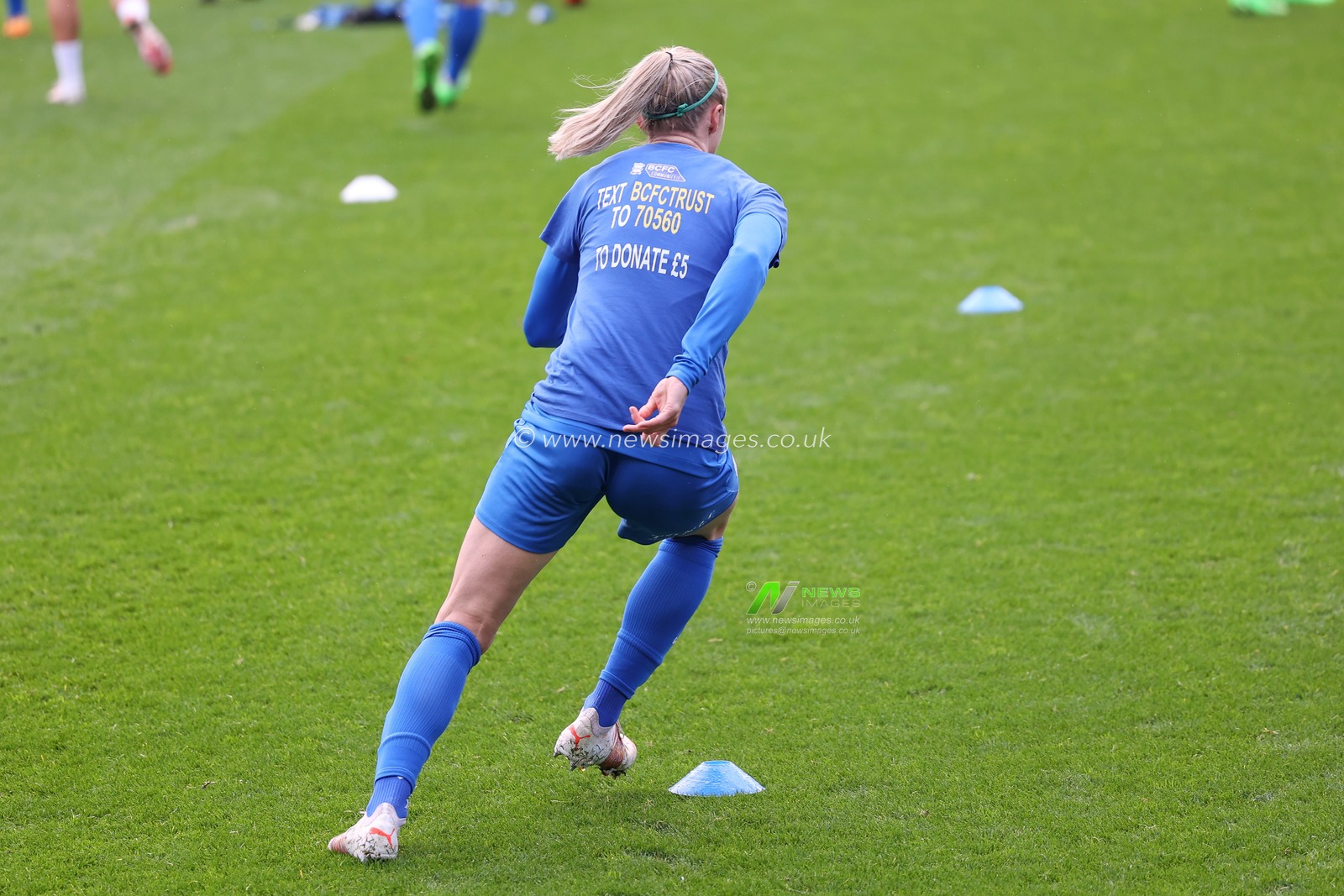 Louise Quinn #4 of Birmingham City ahead of the FA Womenâ€™s Championship match Birmingham City Women vs Sheffield United Women at St Andrews, Birmingham, United Kingdom, 30th October 2022

(Photo by Simon Bissett/News Images)