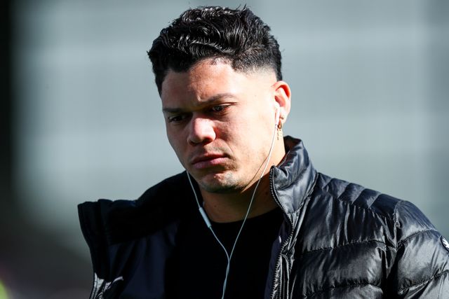Evanilson of Bournemouth arrives at stadium ahead of the Premier League match Burnley vs Bournemouth at Turf Moor, Burnley, United Kingdom on 14 March 2026

(Photo by Jorge Horsted/News Images)