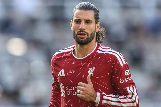 Dominik Szoboszlai of Liverpool during the Premier League match Newcastle Untied vs Liverpool at St. James's Park, Newcastle, United Kingdom on 23 August 2026

(Photo by Alfie Cosgrove/News Images)