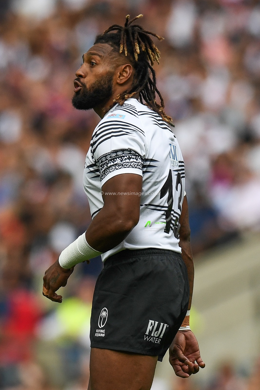 Waisea Nayacalevu of Fiji during the 2023 Summer Series match England vs Fiji at Twickenham Stadium, Twickenham, United Kingdom, 26th August 2023

(Photo by Mike Jones/News Images)