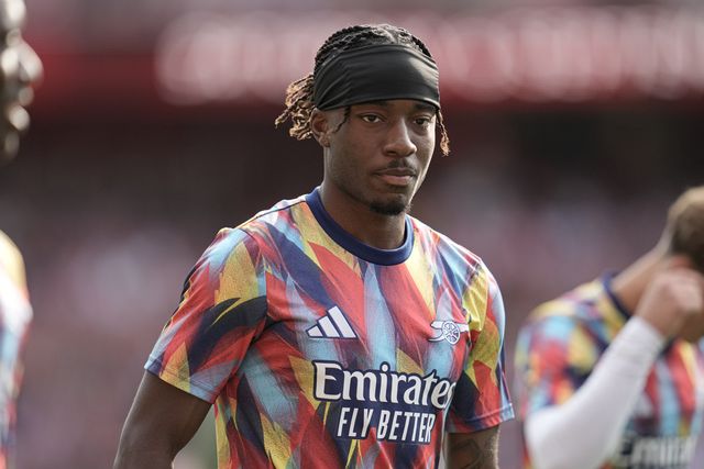 Noni Madueke of Arsenal ahead of the Pre-season friendly match Arsenal vs Villarreal at Emirates Stadium, London, United Kingdom, 6th August 2025

(Photo by Harvey Murphy/News Images)