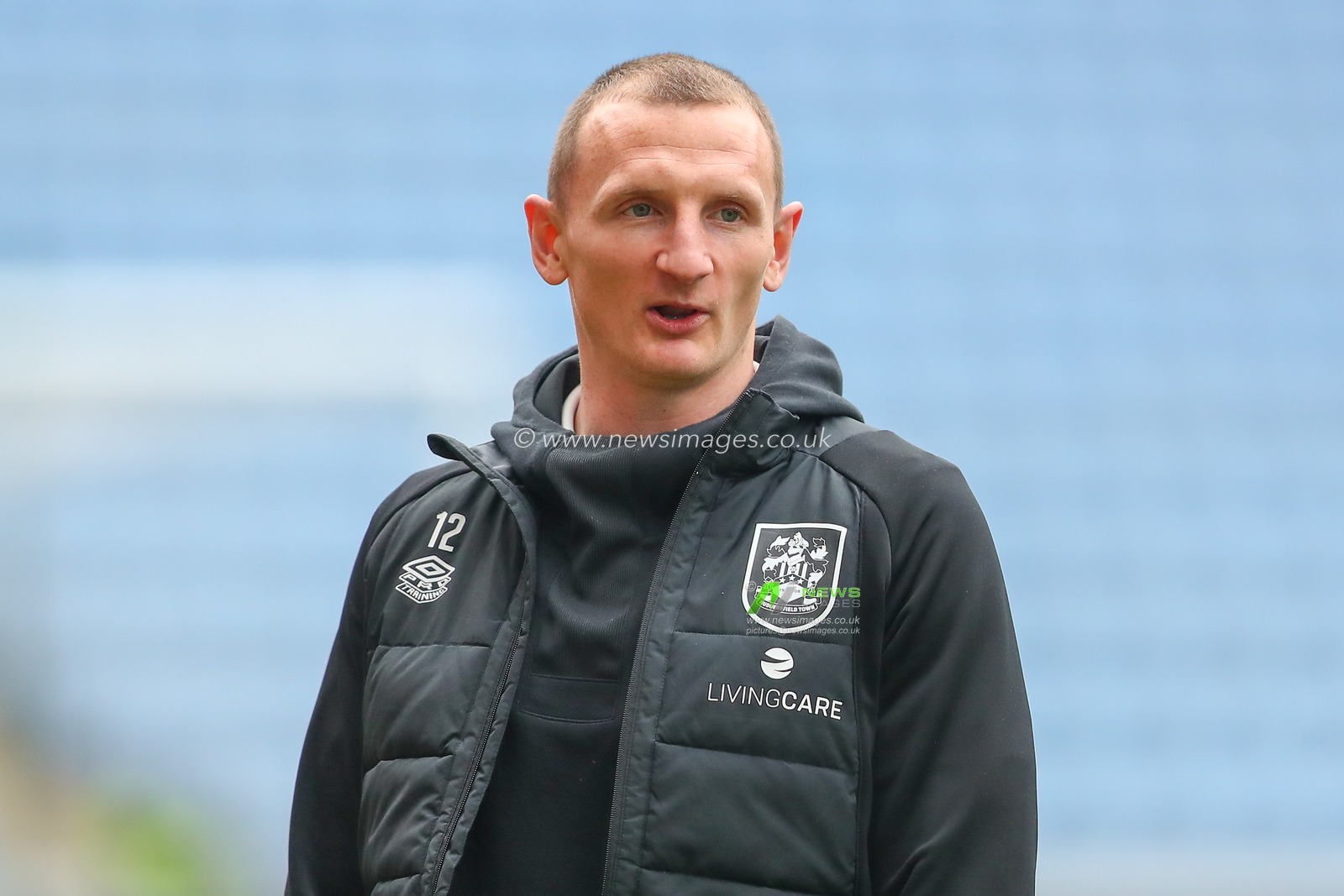 William Boyle #12 of Huddersfield Town arrives ahead of the Sky Bet Championship match Coventry City vs Huddersfield Town at Coventry Building Society Arena, Coventry, United Kingdom, 28th January 2023

(Photo by Gareth Evans/News Images)