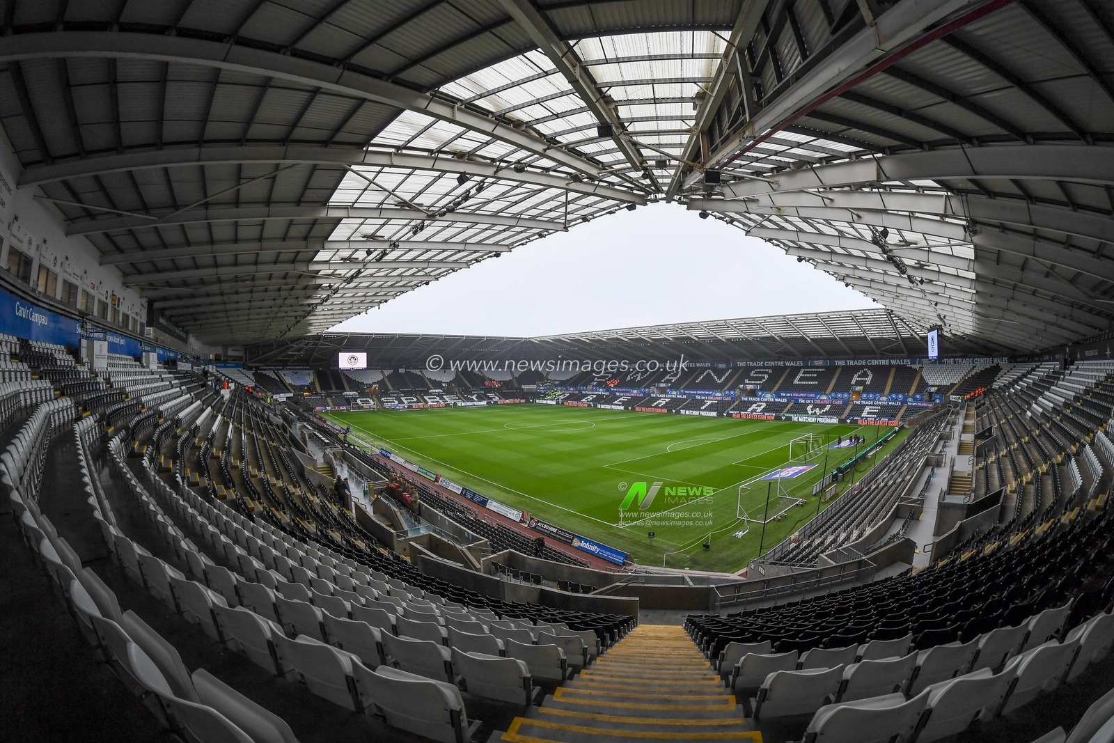 General view of Swansea.com Stadium, during the Sky Bet Championship match Swansea City vs Wigan Athletic at Swansea.com Stadium, Swansea, United Kingdom, 5th November 2022

(Photo by Mike Jones/News Images)