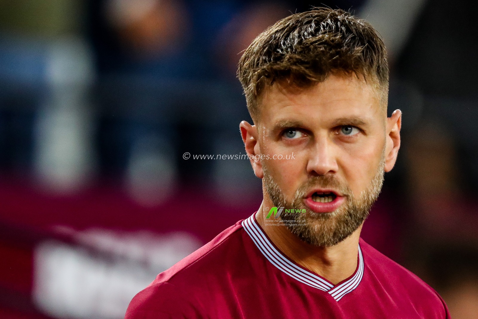 Niclas Fullkrug of West Ham United looks on during the Premier League match West Ham United vs Chelsea at London Stadium, London, United Kingdom, 22nd August 2025

(Photo by Izzy Poles/News Images)