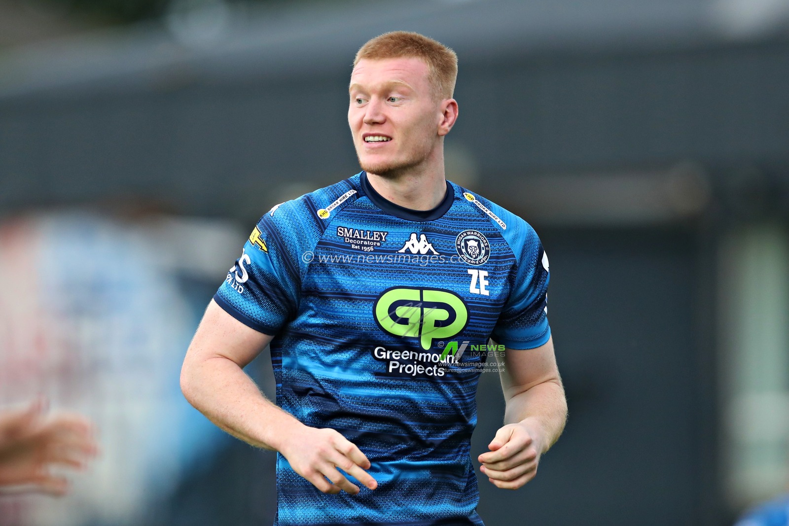 Zach Eckersley of Wigan Warriors before the Betfred Super League round 15 match Wakefield Trinity vs Wigan Warriors at DIY Kitchens Stadium, Wakefield, United Kingdom, 20th June 2025

(Photo by Sam Eaden/News Images)