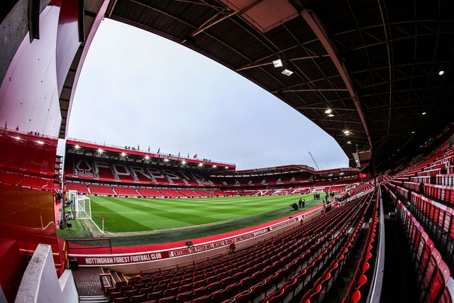 A general view of City Ground ahead of the Premier League match Nottingham Forest vs Crystal Palace at City Ground, Nottingham, United Kingdom, 1st February 2026

(Photo by Alfie Cosgrove/News Images)