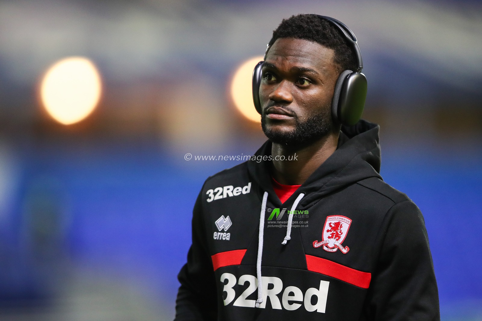 Emmanuel Latte Lath of Middlesbrough arrives ahead of the Sky Bet Championship match Birmingham City vs Middlesbrough at St Andrews, Birmingham, United Kingdom, 12th March 2024

(Photo by Gareth Evans/News Images)