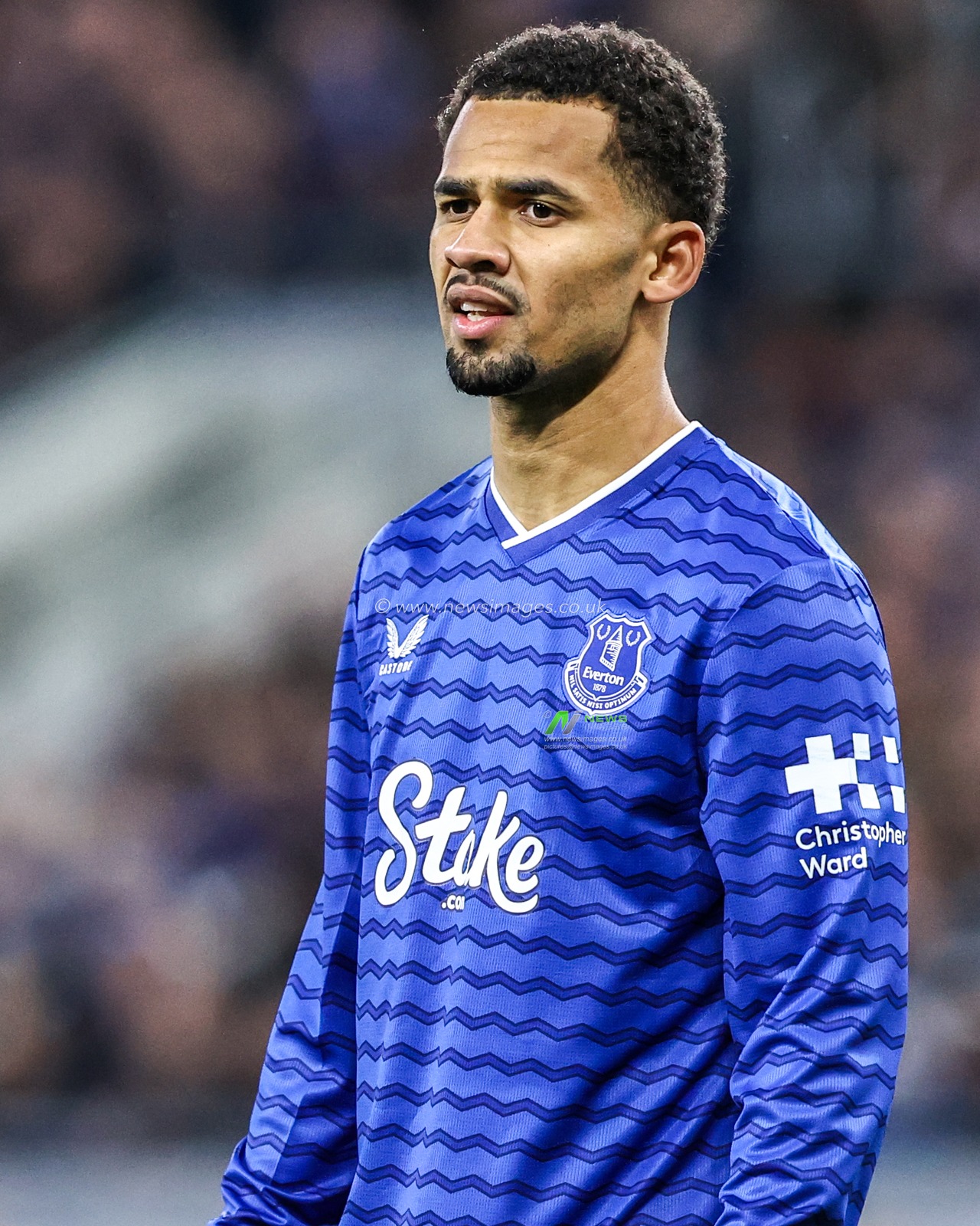 Iliman Ndiaye of Everton during the Premier League match Everton vs Newcastle United at Hill Dickinson Stadium, Liverpool, United Kingdom, 29th November 2025

(Photo by Alfie Cosgrove/News Images)

*** GER AUT SUI OUT ***