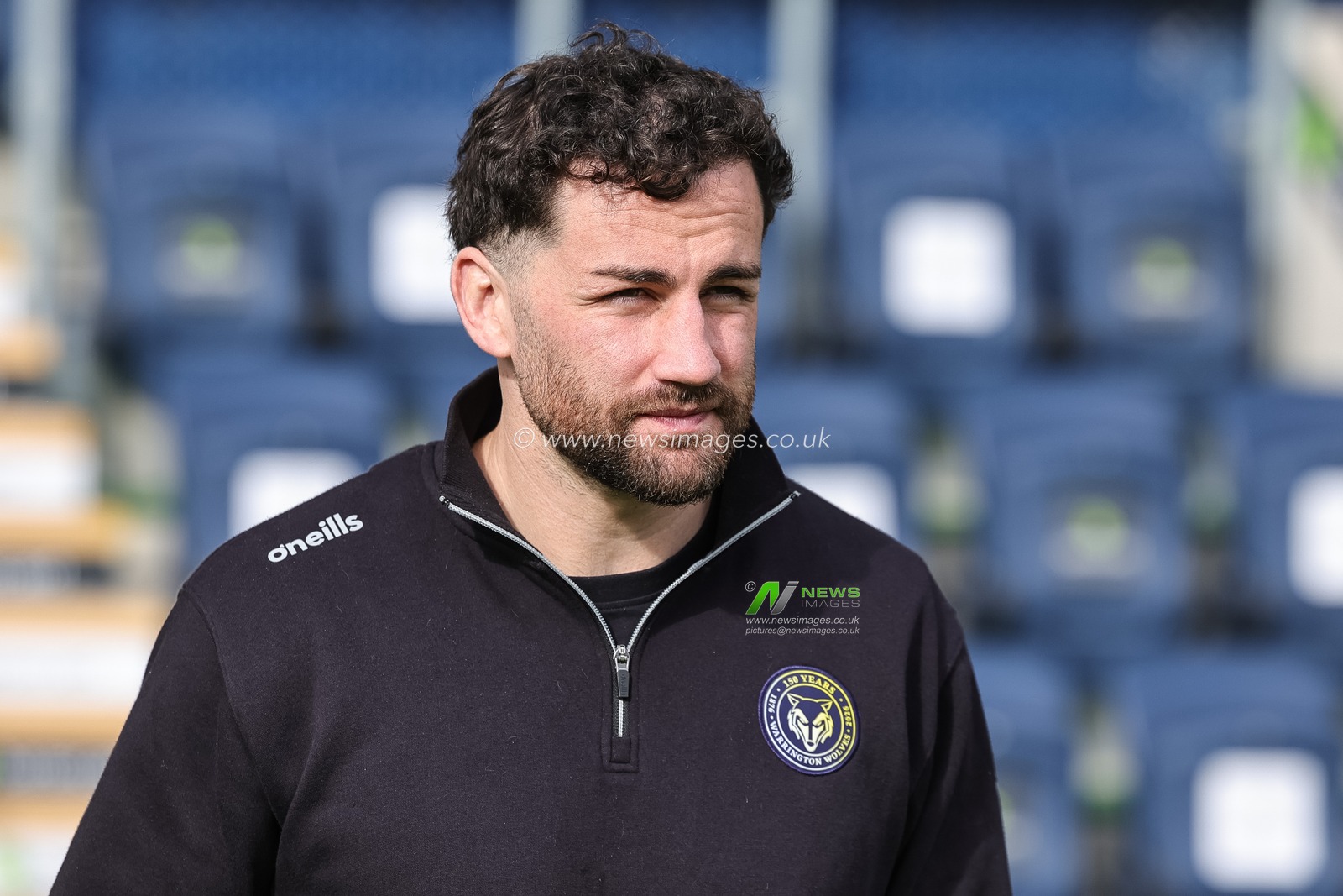Toby King of Warrington Wolves arrives during the Betfred Super League round 6 match Leeds Rhinos vs Warrington Wolves at AMT Headingley Stadium, Leeds, United Kingdom on 29 March 2026

(Photo by Mark Cosgrove/News Images)