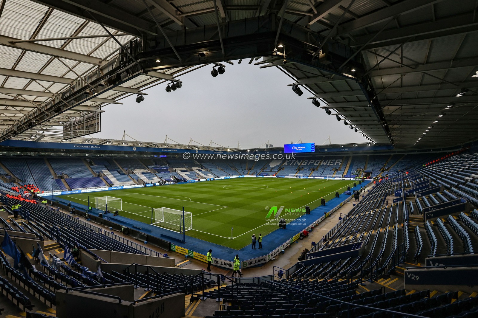 A general view of the King Power Stadium during the Premier League match Leicester City vs Arsenal at King Power Stadium, Leicester, United Kingdom, 15th February 2025

(Photo by Alfie Cosgrove/News Images)