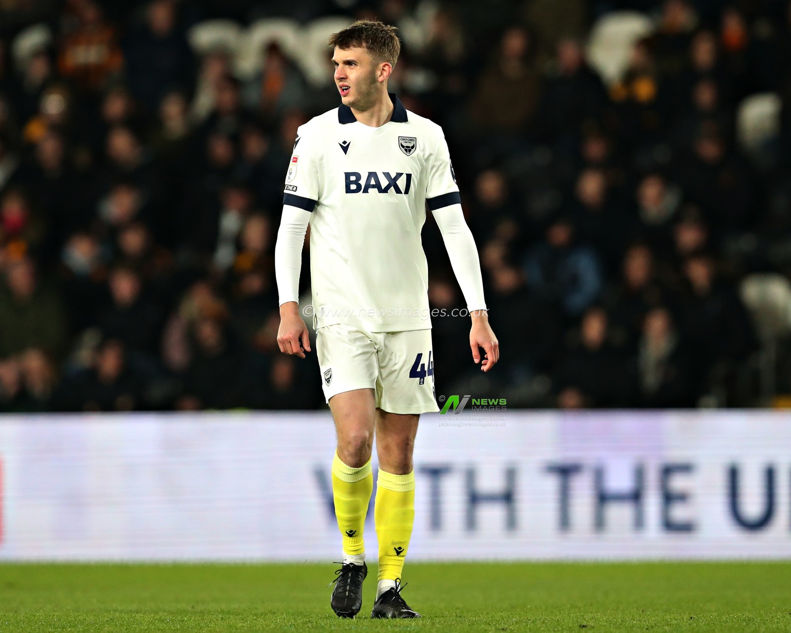 Stanley Mills of Oxford United during the Sky Bet Championship match Hull City vs Oxford United at MKM Stadium, Hull, United Kingdom, 12th March 2025

(Photo by Sam Eaden/News Images)