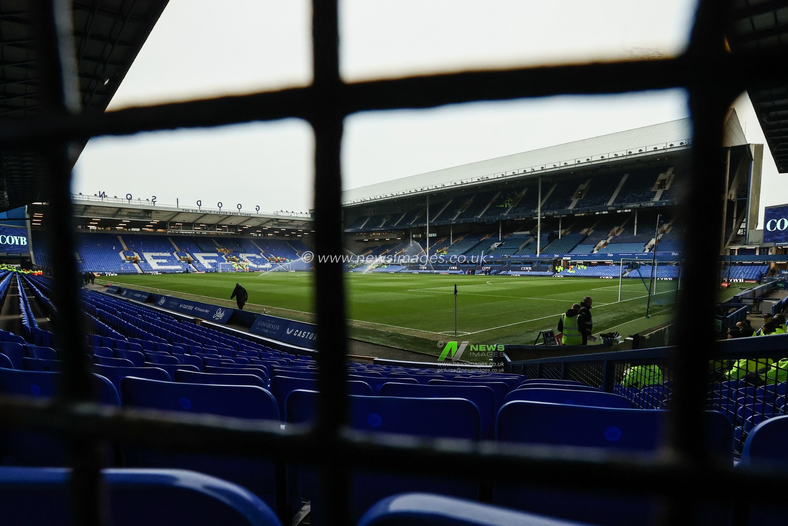 A general view of Goodison Park ahead of the Emirates FA Cup Fourth Round match Everton vs Bournemouth at Goodison Park, Liverpool, United Kingdom, 8th February 2025

(Photo by Alfie Cosgrove/News Images)