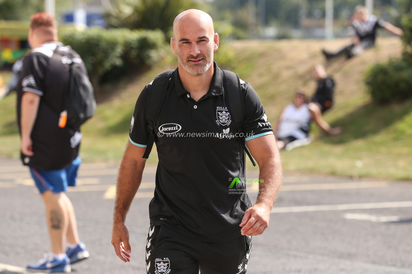 Danny Houghton #9 of Hull FC arrives at MKM Stadium, Hull, United Kingdom, 3rd September 2022

(Photo by David Greaves Photos/ Via/News Images)